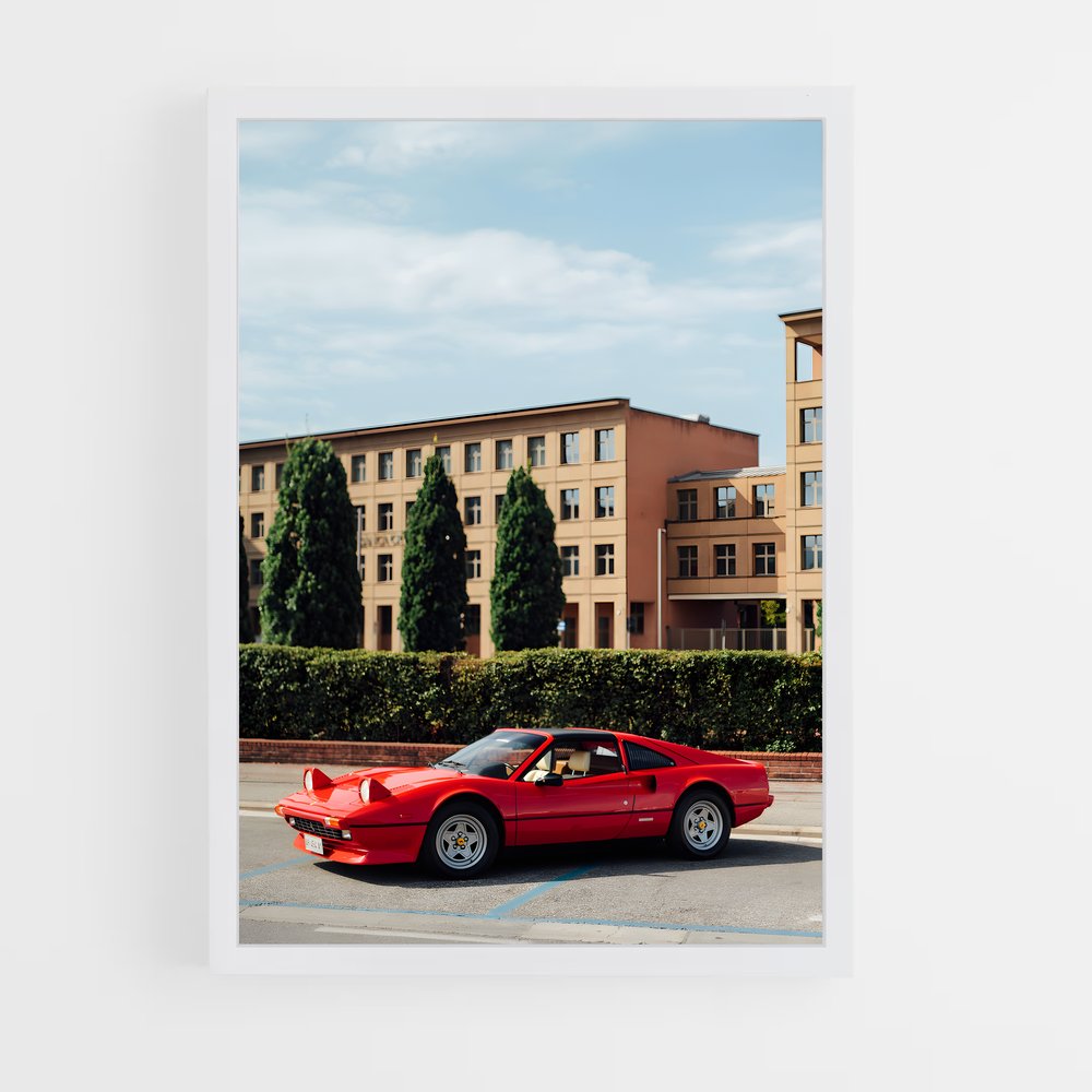 Poster gts de passion – affiche Ferrari (vue 3)